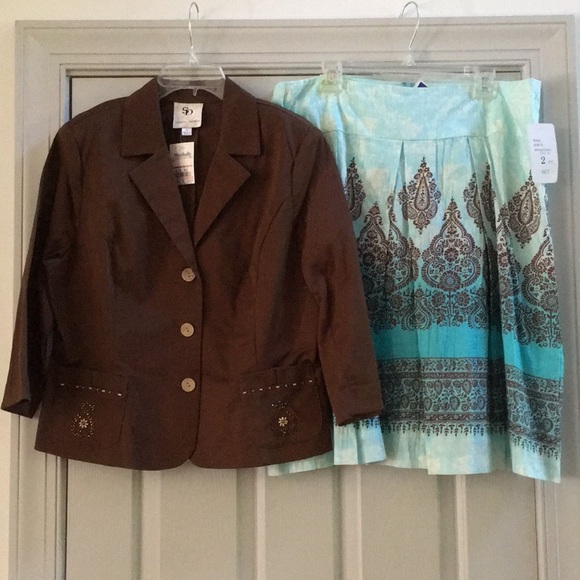 Sandra Darren Dresses & Skirts - New!  Cute two piece outfit